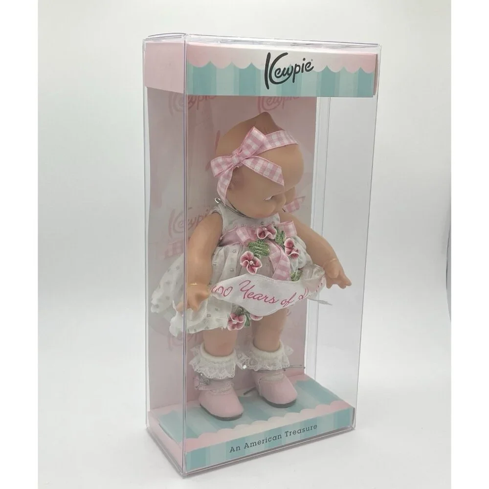 Vintage 2009 Kewpie Doll Celebrating 100 Years Anniversary RARE Pink NIB 8”